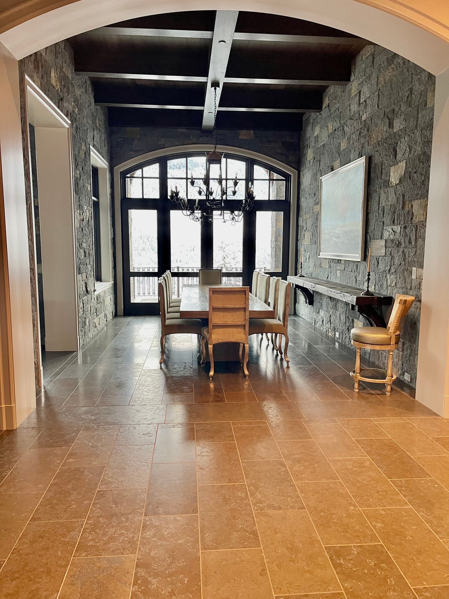 Interior stonework — project 17